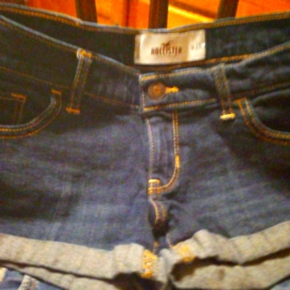 Hollister Pants - Hollister denim shorts
